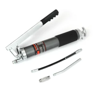 Engrasadora Manual 600ml con Bomba de Engrase y Manguera de Alta Presión