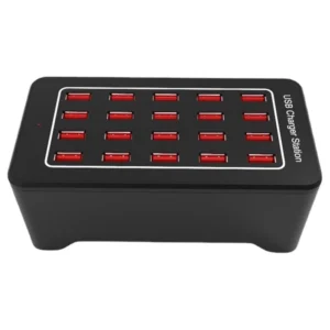 Estación de carga USB 20 puertos con IQ Charge - 100W y 2.4A por puerto