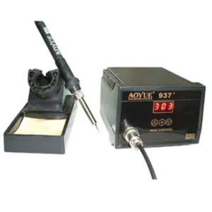 Estacion de soldadura digital Aoyue 937+ con control regulable de 0 a 65 W