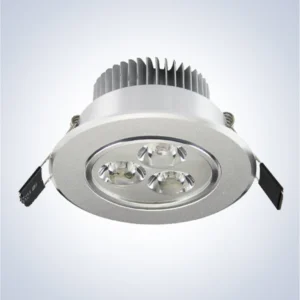 Foco Downlight Led 3W 3300K Luz Cálida para Iluminación Eficiente y Ahorro