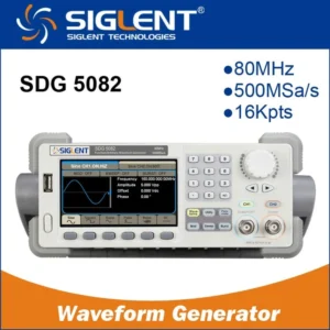 Generador de funciones arbitrario Siglent SDG5082 80MHz con doble salida y alta precisión