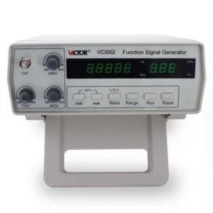Generador de funciones Victor VC2002 con display de 8 dígitos y alta seguridad