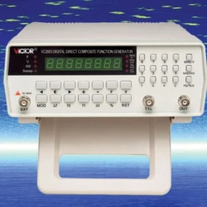 Generador de funciones Victor VC2003: señal precisa y versátil hasta 3MHz