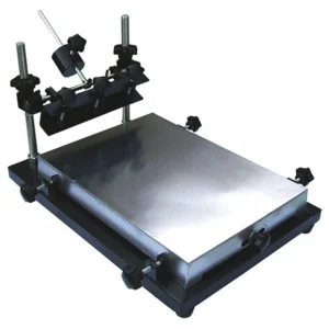 Impresora manual de pasta de soldadura SMT con plantillas tamaño 440x320mm