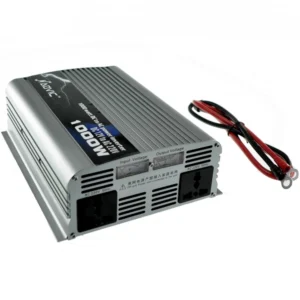 Inversor corriente 12v a 220v 1000w para coche, caravana y barco