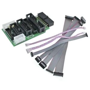 J-Link JTAG Converter V9 con Set de 7pcs Cables y Conectores para J-Link V9