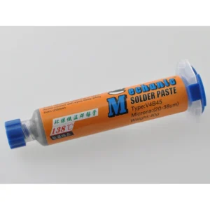 Jeringa Estaño en Pasta con Bismuto para Soldar Mechanic WQ-80-BS458 40 gramos