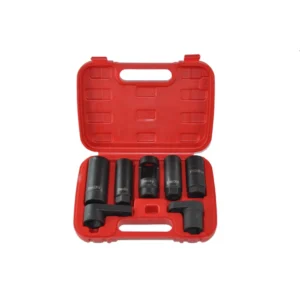 Juego 7 Vasos Sonda Lambda 22mm - Llave Sensor de Oxígeno para Coche TSX TOOL