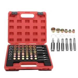 Juego reparación rosca tapón carter aceite y cajas de cambio - 114 piezas