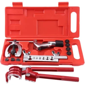 Kit abocardador y dobladora de tubos 45 grados para cobre, acero inoxidable y aluminio