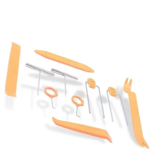 Kit herramientas desmontaje radio coche HF-007 TSX TOOL 12 piezas para audio