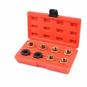 Kit reparador roscas de palier y buje de rueda 9 piezas