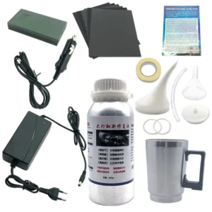 Kit restauracion faros coche con polimero liquido 800ml - TSX TOOL