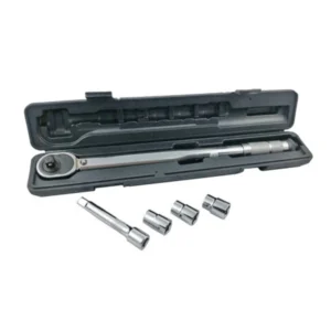 Llave dinamométrica 1/2'' 28-210 Nm con alargadera y 3 vasos TSX TOOL
