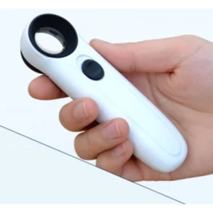 Lupa con luz para electrónica y hobby 40x - lupa de mano con LED incorporado