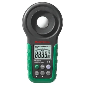 Luxómetro Profesional Mastech MS6612 para medición precisa de luz