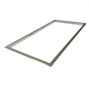 Marco de empotrar para panel LED 120x30 cm en techos no desmontables