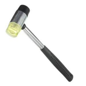 Martillo de goma doble cara suave y antideslizante para muebles y materiales delicados