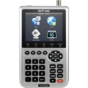 Medidor Analizador TV Digital Satlink WS-6909 para DVB-T y DVB-S