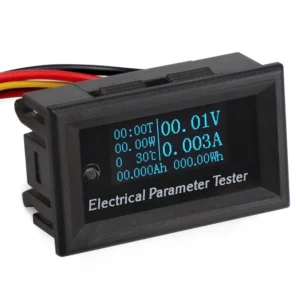 Medidor de energía 7 en 1 con pantalla OLED DC 33V 3A de satkit