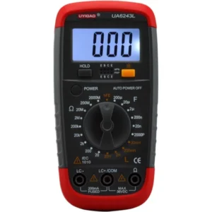Medidor LCR Digital UA6243L para Impedancia, Capacidad y Resistencia Uyigao