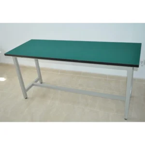 Mesa de trabajo con recubrimiento antiestatico 120cm x 80cm y 75cm de altura
