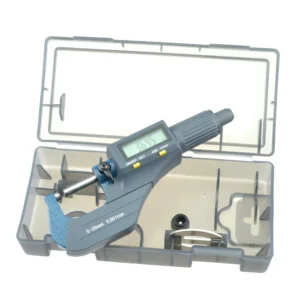 Micrómetro digital 25mm con precisión 0,001mm para medición precisa