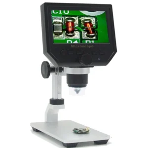 Microscopio digital con pantalla 4,3 pulgadas y sensor 3,6MP HD para electrónica