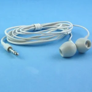 Miniauriculares para iPod blancos cómodos y compatibles satkit