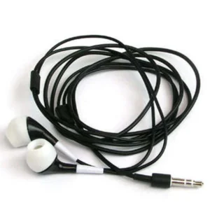 Miniauriculares para iPod color negro compatibles y cómodos