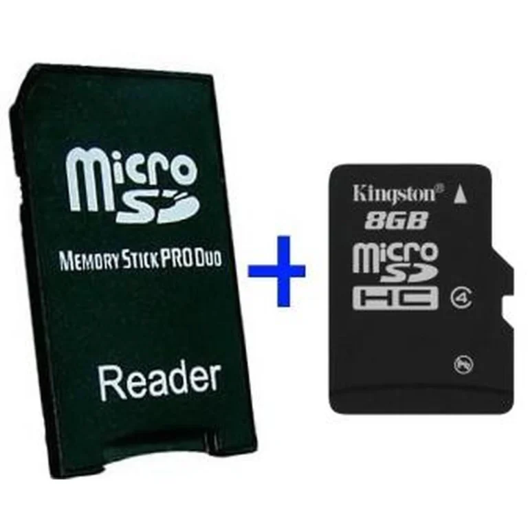 Adaptadores Memory Stick y microSD