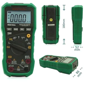 Multímetro digital Mastech MS8150A con frecuencia y capacímetro CAT3 CAT4