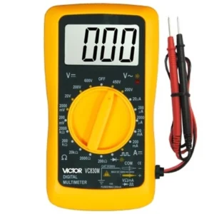 Multimetro Digital Victor VC830m: Precisión y Funcionalidad para Electrónica