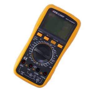 Multimetro Digital Victor VC9808+ con funciones avanzadas para electrónica