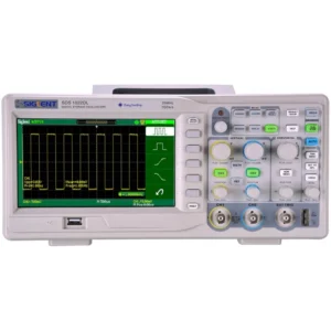 Osciloscopio digital Siglent SDS1022DL 25MHz con pantalla TFT a color