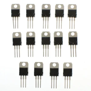 Pack 14 Reguladores de Tensión TO220 - Modelos L7805 a L7824 y LM317T