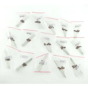 Pack 150 Diodos - 15 modelos diferentes, 10 unidades de cada modelo para proyectos