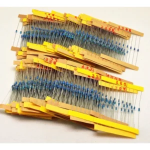 Pack resistencias 1/4W 1220 piezas - 10 unidades de 122 valores diferentes