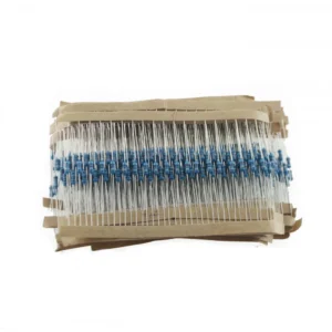 Pack resistencias 1/4W 820 piezas con 41 valores de 1 Ohm a 1M Ohm