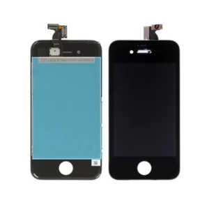 Pantalla iPhone 4S negro con panel táctil y cristal lista para instalar