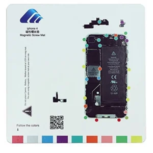 Pizarra magnética para organizar tornillos iPhone 4 de satkit