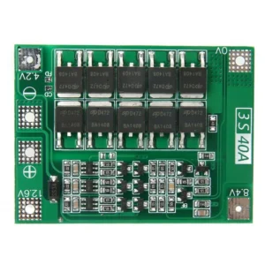 Placa de protección PCB 3S 40A para batería de litio - Versión mejorada