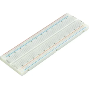 Placa de prototipo 16x5cm 830 puntos Breadboard para montajes electrónicos