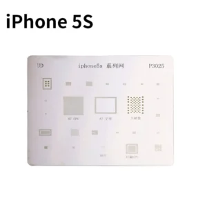 Placa stencil IC iPhone 5S para reparación profesional con plantilla reballing