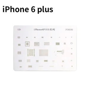 Placa stencil IC iPhone 6PLUS para reparación BGA profesional y precisa