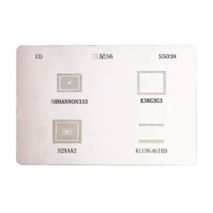 Placa stencil IC Samsung S6 - Plantilla reballing para reparación BGA