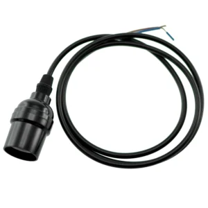 Portalámparas industrial E27 con cable de 1,1 m, modelo B1
