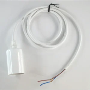 Portalámparas industrial E27 con cable de 1,1 m, modelo C2