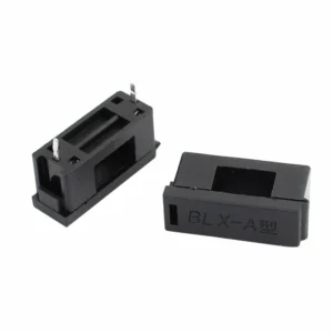Portafusible BLX-A soporte para fusible 5x20mm con tapa abatible