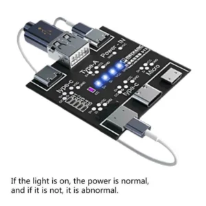 Probador de cables USB Mechanic DT3 para iPhone, Micro USB y Tipo C